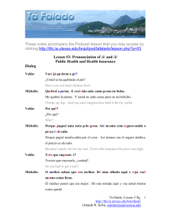 Lesson #3: Pronunciation of /&eacute;/ and /&ecirc;