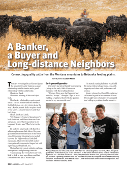 A Banker, a Buyer and Long-distance Neighbors