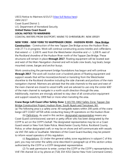 USCG Notice to Mariners 5/18/17 (View full Notice here) LNM 20/17