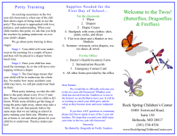 the Twos! - Rock Spring Children`s Center