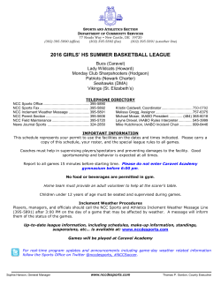 Schedule - New Castle County