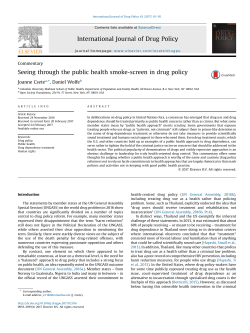 - International Journal of Drug Policy