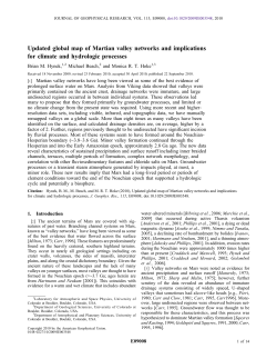 Updated global map of Martian valley networks and implications for