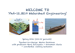 lectures - MyCourses