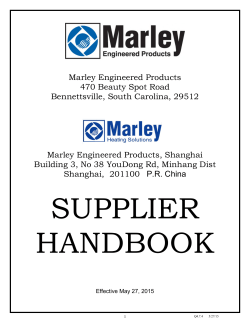Marley Engineered Products 470 Beauty Spot Road Bennettsville