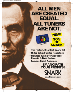 all men are created equal. all tuners are not.
