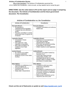Articles of Confederation