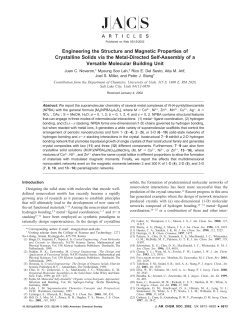Engineering the Structure and Magnetic Properties of Crystalline