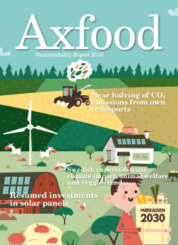 Sustainability Report 2016