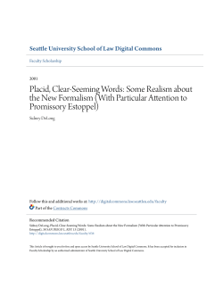 Placid, Clear-Seeming Words: Some Realism about the New