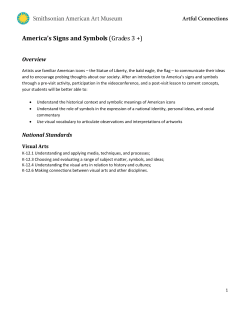 America`s Signs and Symbols - Smithsonian American Art Museum