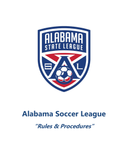 Alabama Soccer League - Alabama Youth Soccer Association