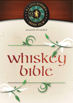 irish whiskey - Jacksons on George