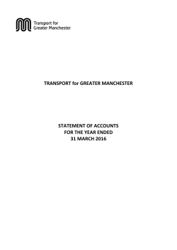 Statement of Accounts 2016