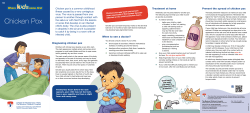 Chicken Pox - Montreal Children`s Hospital