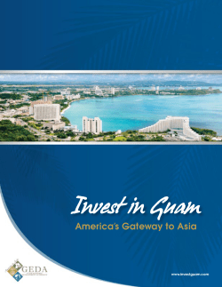 Invest in Guam - Guam Economic Development Authority