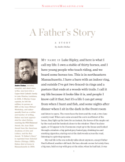 A Father`s Story