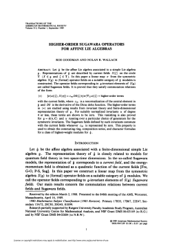 higher-order sugawara operators for affine lie algebras