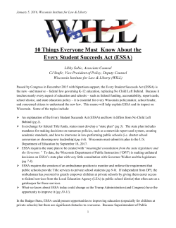 ESSA - Wisconsin Institute for Law and Liberty