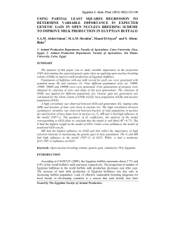 Simulation Study on Open Nucleus Breeding System