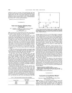 Total Cross Sections of Positive Pions in Hydrogen