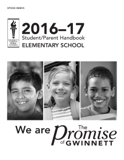 Student/Parent Handbook