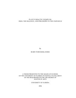 plato`s didactic exemplum - UFDC Image Array 2