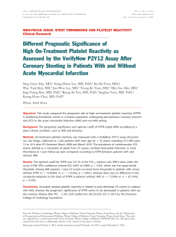 Different Prognostic Significance of High On