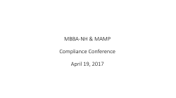 New HMDA Rule Summary - MBBA-NH