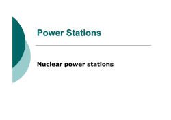 Nuclear power stations