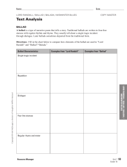 text Analysis
