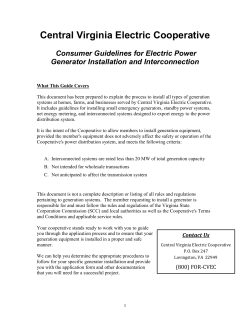 cvec-consumer-guidel.. - Central Virginia Electric Cooperative