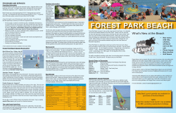 forest park beach - City of Lake Forest