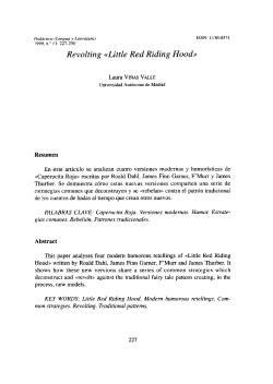 Revolting &laquo;Little Red Riding Hood&raquo;