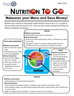 NUTRITION TO GO