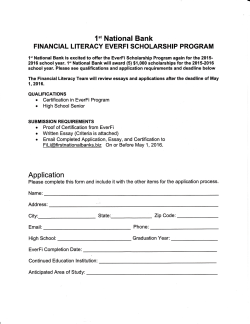 Application - DeForest Area School District