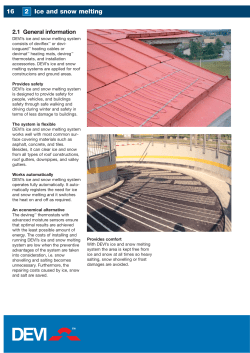 20 2 Ice and snow melting