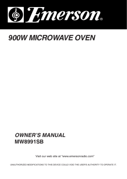 900W MICROWAVE OVEN