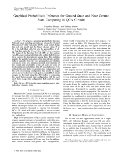 Graphical Probabilistic Inference for Ground State and Near