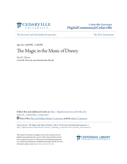 The Magic in the Music of Disney
