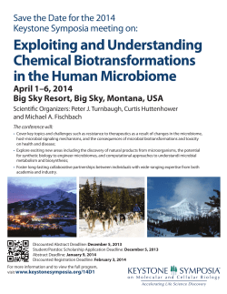 Flyer - Keystone Symposia
