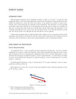 force table