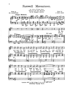 Farewell Mavourneen.