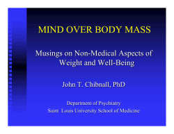 MIND OVER BODY MASS