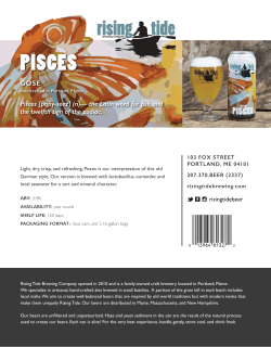 pisces - Rising Tide Brewing