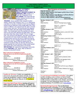 Familias de Ofertorio: Celebre un cumplea&ntilde;os, el aniversario, d&eacute;