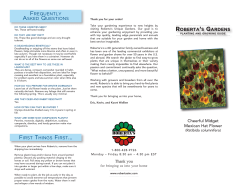 RobeRta`s GaRdens - Roberta`s Garden`s