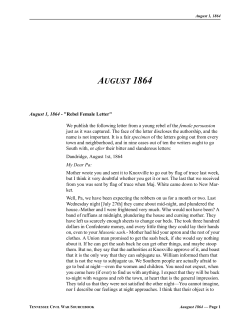 See August 16, 1864 - Art Circle Public Library