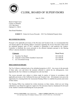 clerk, board of supervisors