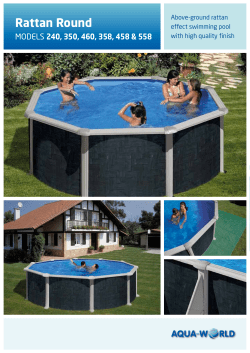 Rattan Round - Aqua-World | Aqua